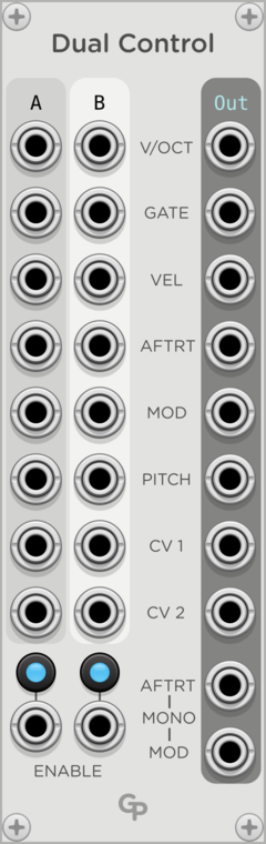GPaudio Dual Control Merge