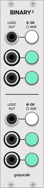 Grayscale Binary²