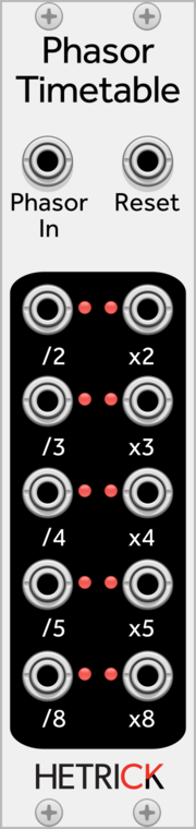 HetrickCV Phasor Timetables