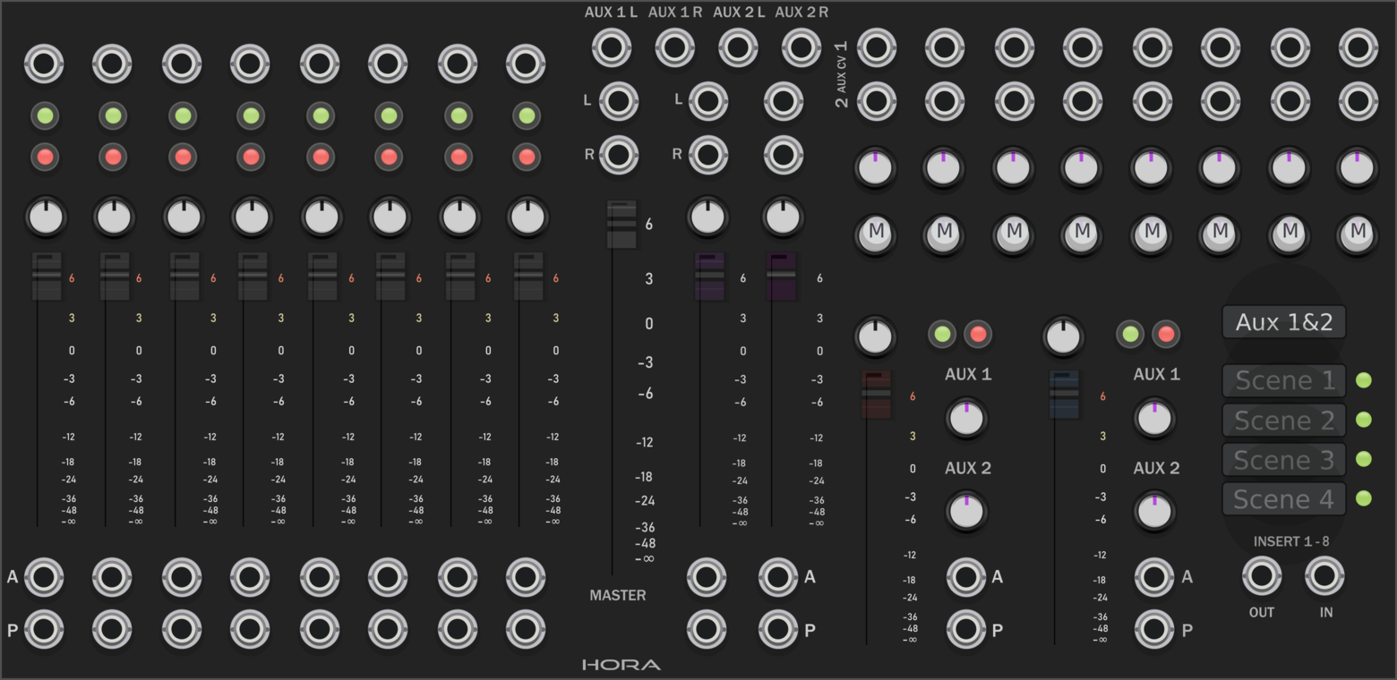 Hora Stereo Mixer 8