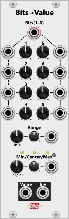 Infinite-Noise Bits-to-Value