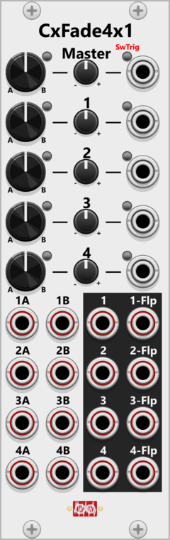 Infinite-Noise Cross-fade 4x1