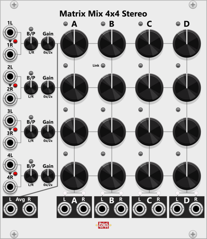 Infinite-Noise Matrix Mix 4x4 Stereo