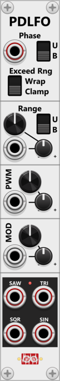 Infinite-Noise Phase-Driven LFO