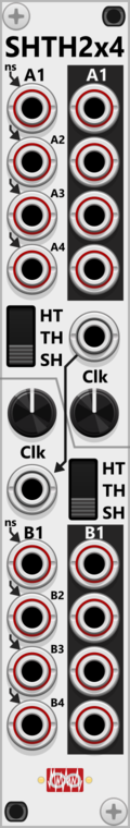Infinite-Noise S&H/T&H-2x4