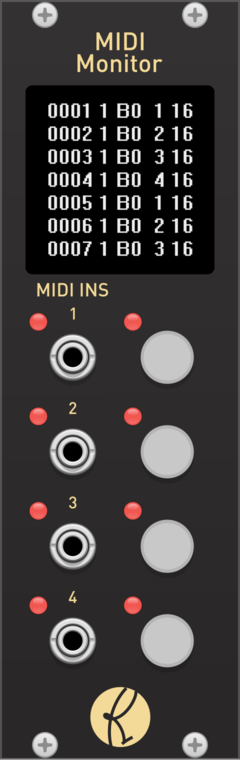 Kilpatrick Audio MIDI Monitor