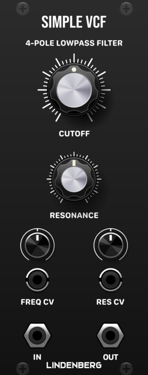 LindenbergResearch Simple Lowpass Filter