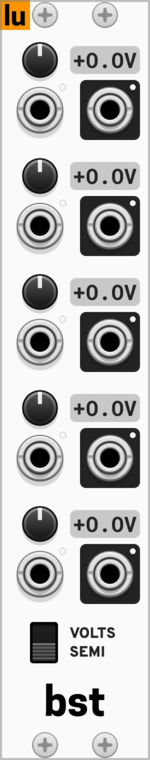 Little Utils Bias/Semitone