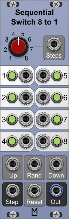 ML Modules Sequential Switch 8->1