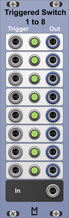 ML Modules TrigSwitch 1->8