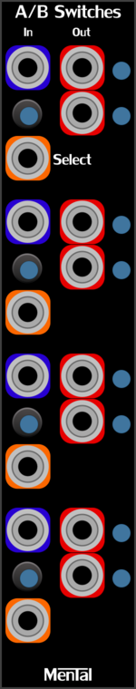 Strum's VCV Modules MentalABSwitches