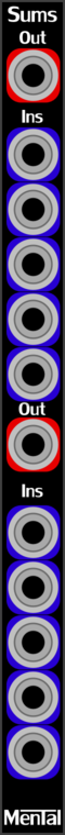 Strum's VCV Modules MentalSums