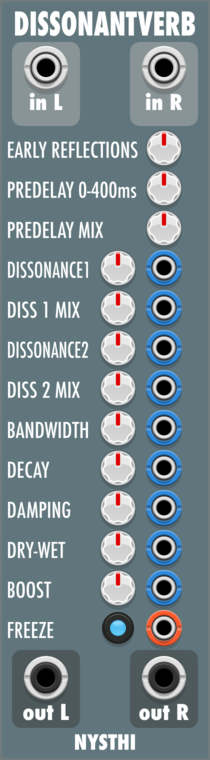 NYSTHI DissonantVerb: Plate Reverb