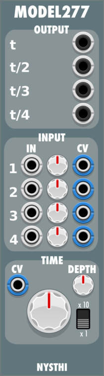 NYSTHI Model277 Buchla 277 imitation