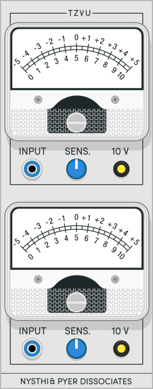 NYSTHI TZVU VU-meter