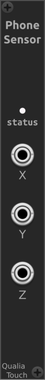 QualiaTouch Phone Sensor