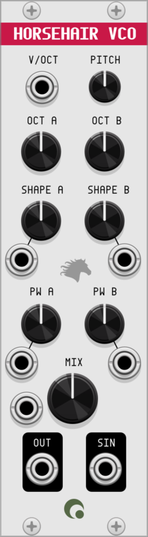 QuantalAudio Horsehair VCO | 7HP