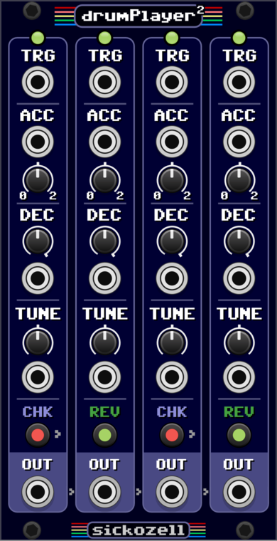 Sickozell drumPlayer mk2