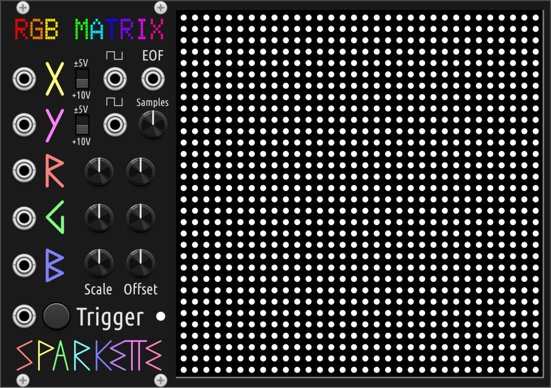 Sparkette's Stuff RGB Matrix (32x32)