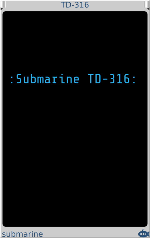 Submarine TD-316