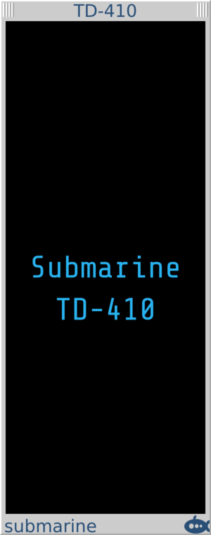 Submarine TD-410