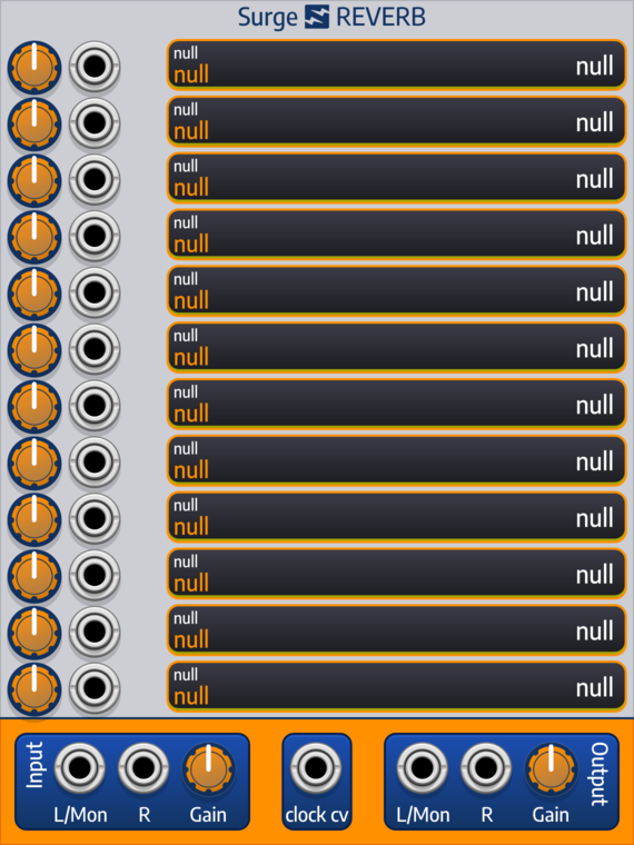 Surge for Rack SurgeReverb