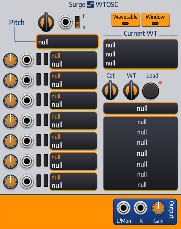 Surge for Rack SurgeWTOSC