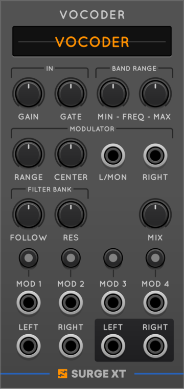 Surge XT Vocoder