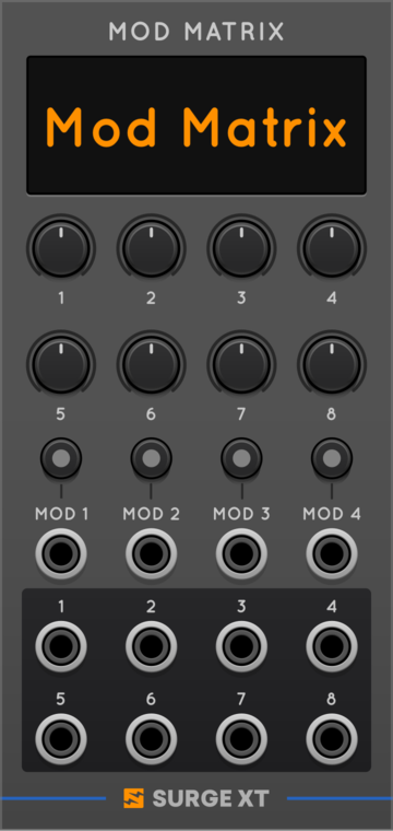 Surge XT ModMatrix