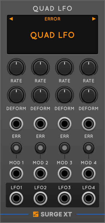 Surge XT Quad LFO