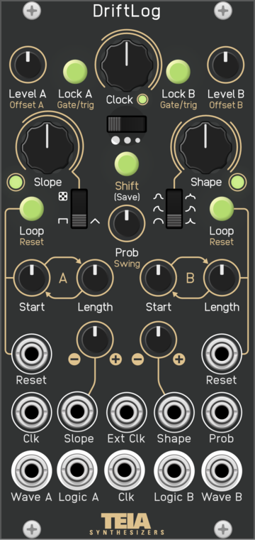 Teia Synthesizers DriftLog