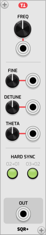 Tiny Tricks Square+ Oscillator