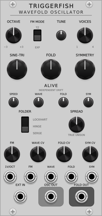 TriggerFish Wavefold Oscillator