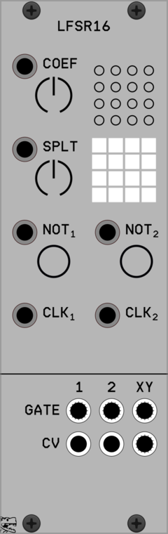 TyrannosaurusRu LFSR16 Poly