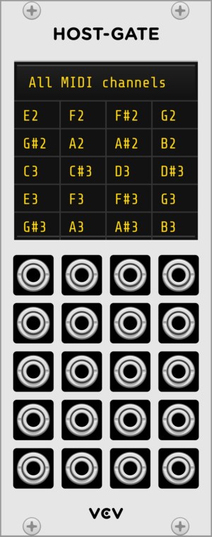 VCV Host-Gate