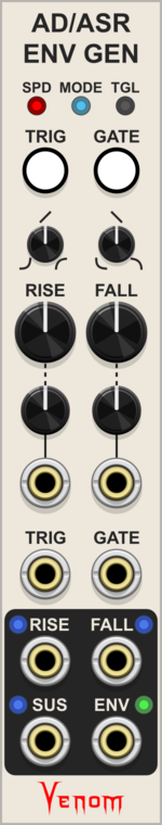 Venom AD/ASR Envelope Generator