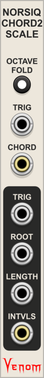 Venom NORSIQ Chord To Scale