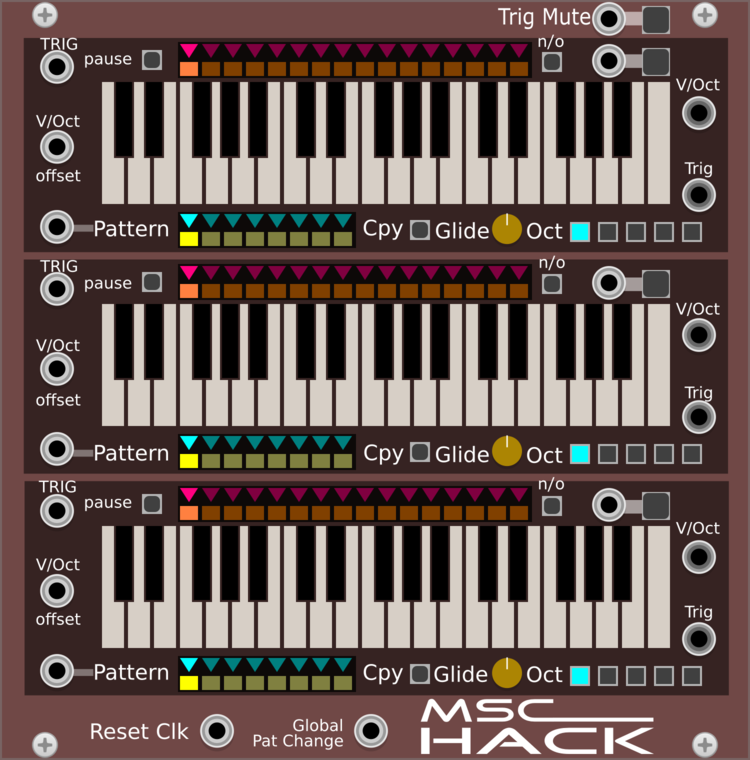 mscHack Triad 2 Sequencer