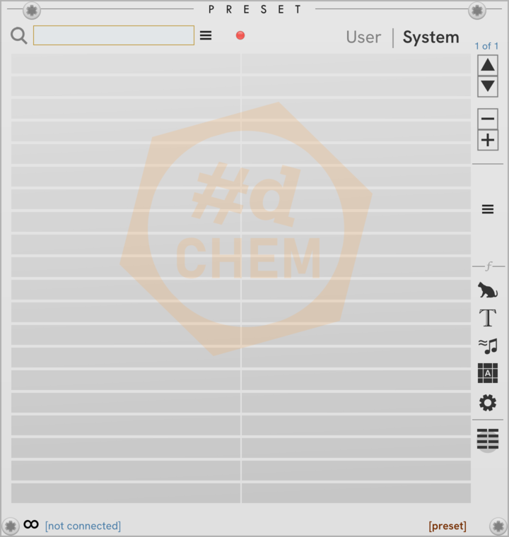 pachde CHEM Preset