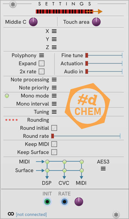 pachde CHEM Settings