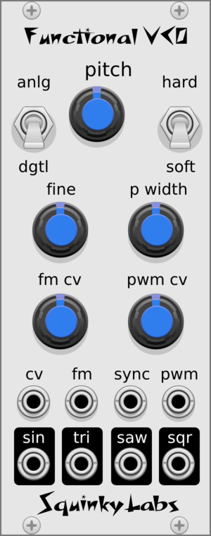 Squinky Labs Functional VCO-1